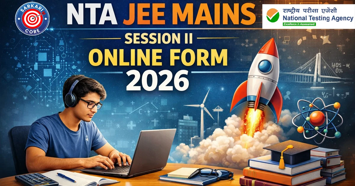 NTA JEE Mains Session II Online Form 2026