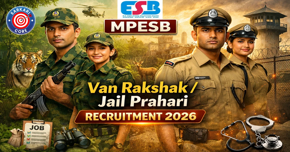MPESB Van Rakshak / Jail Prahari Recruitment 2026