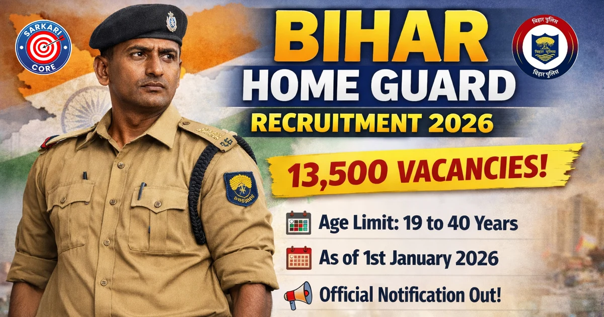 Bihar Home Guard Recruitment 2026