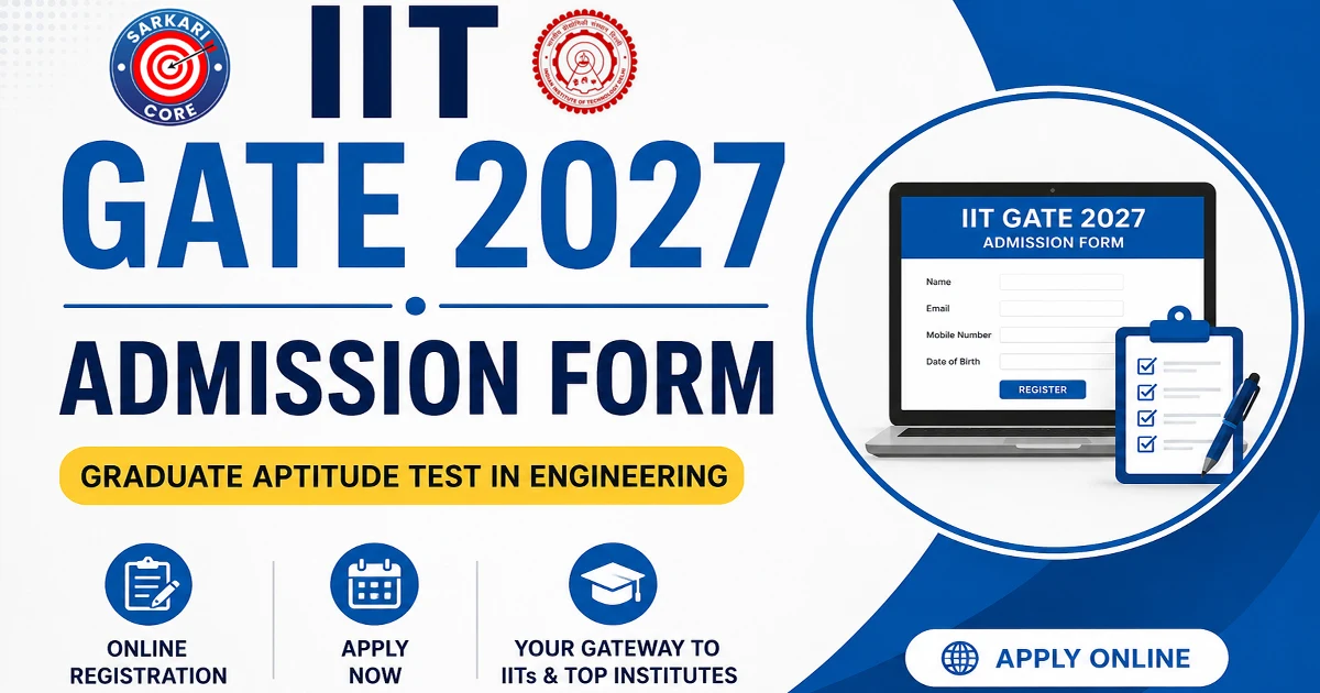 IIT GATE 2027 Admission Form