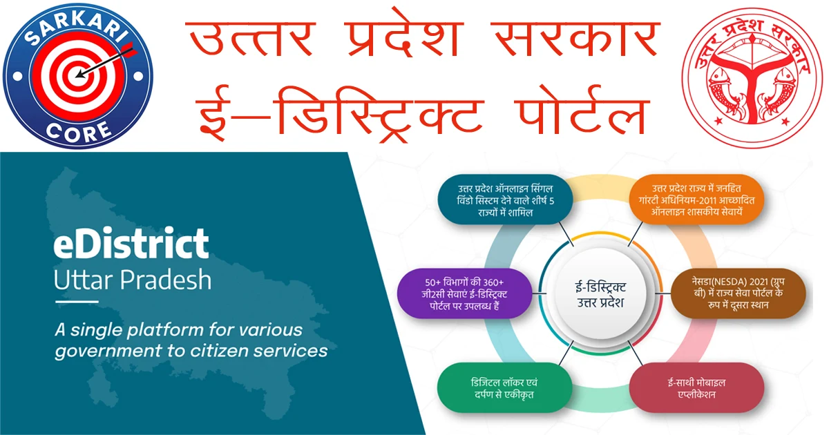 eDistrict Portal of Uttar Pradesh Government