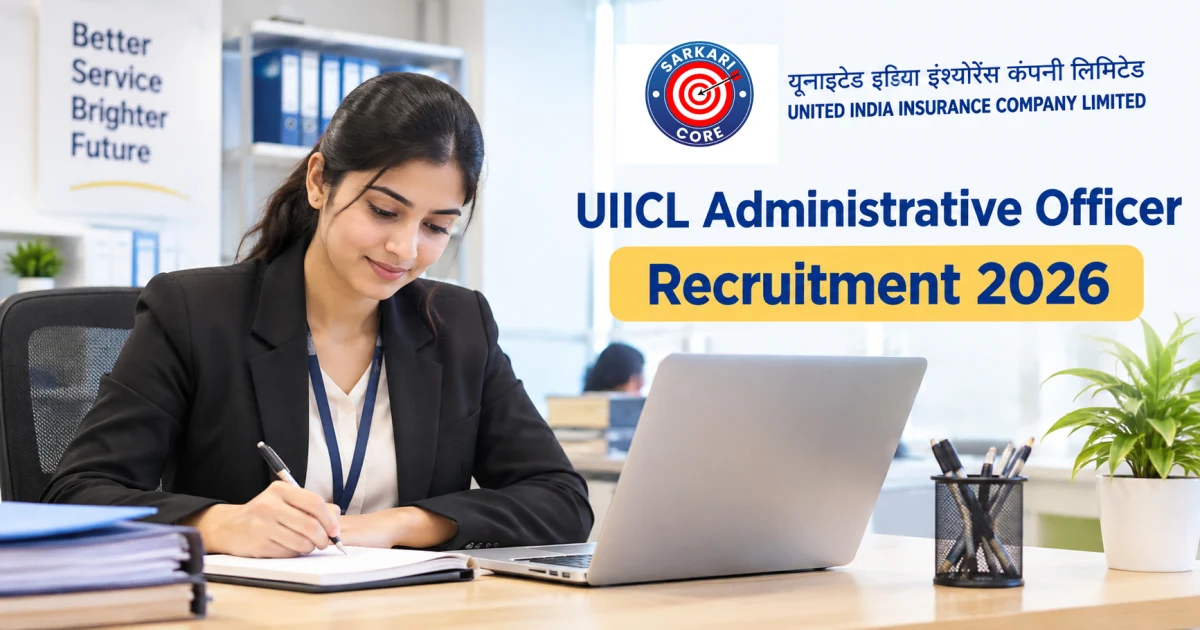 UIICL Administrative Officer Recruitment 2026