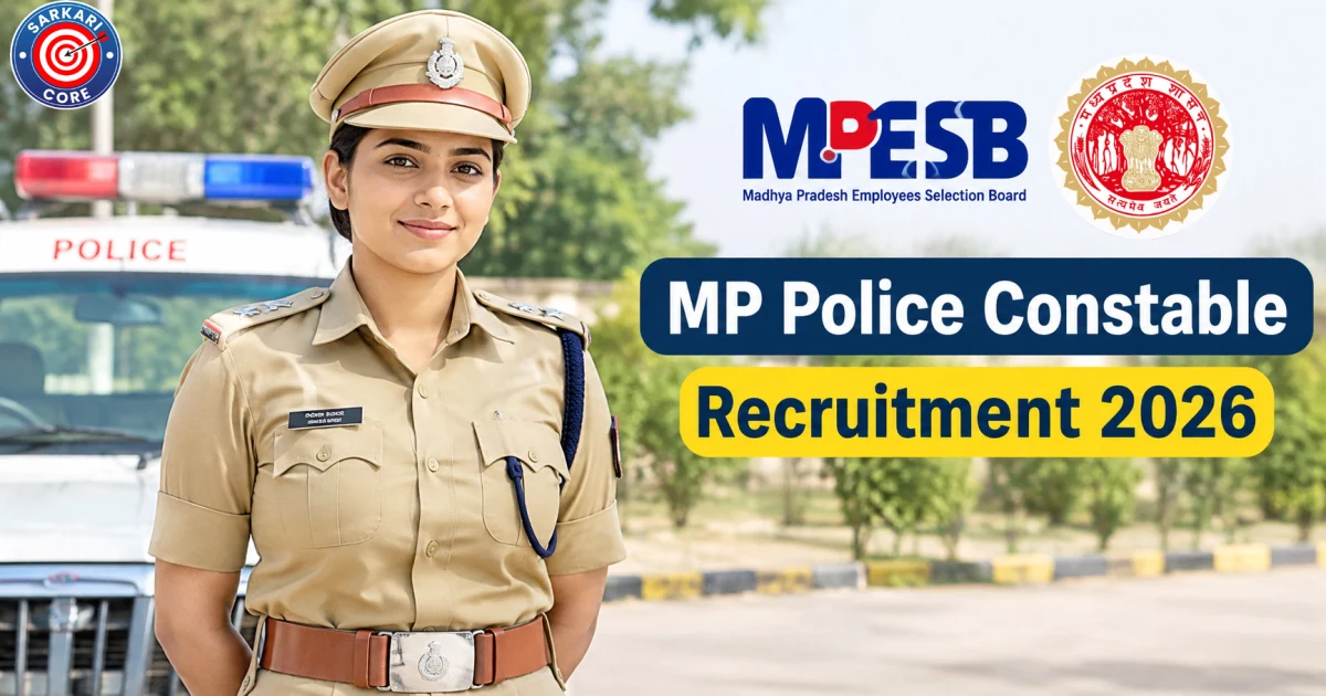 MPESB MP Police Constable Recruitment 2026