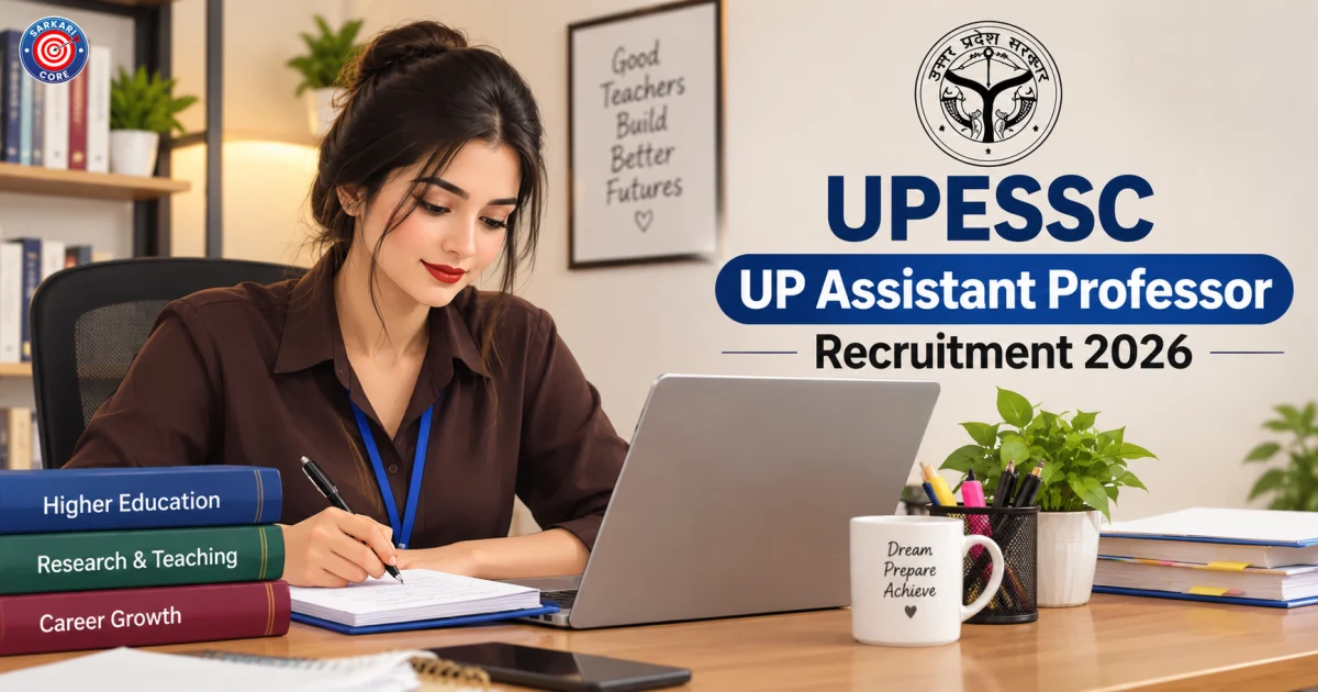 UPESSC UP Assistant Professor Recruitment 2026