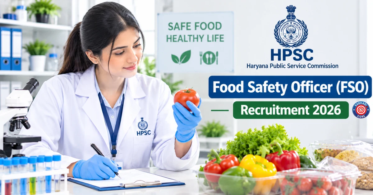 HPSC Food Safety Officer (FSO) Recruitment 2026