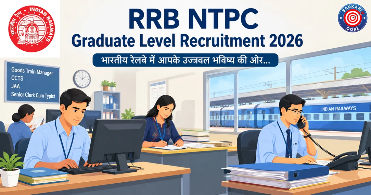 RRB NTPC Graduate Level Recruitment 2026