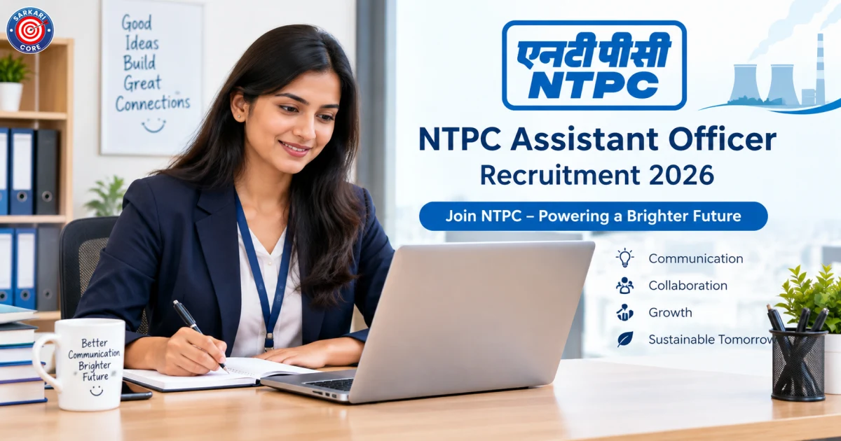 NTPC Assistant Officer Recruitment 2026