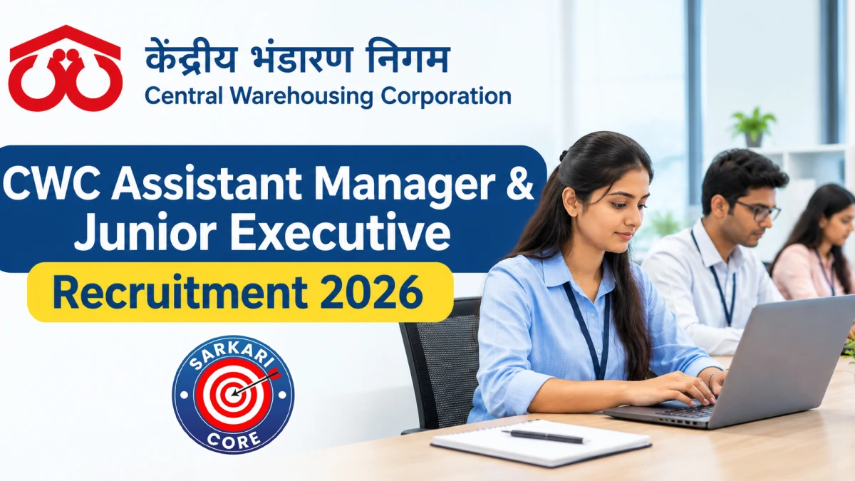 CWC Assistant Manager & Junior Executive Recruitment 2026