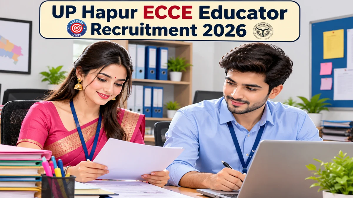 UP Hapur ECCE  Educator  Recruitment 2026
