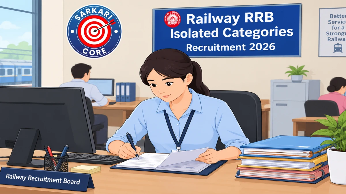 Railway RRB Isolated Categories Recruitment 2026