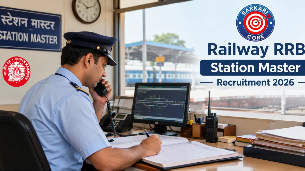 Railway RRB Station Master Recruitment 2026