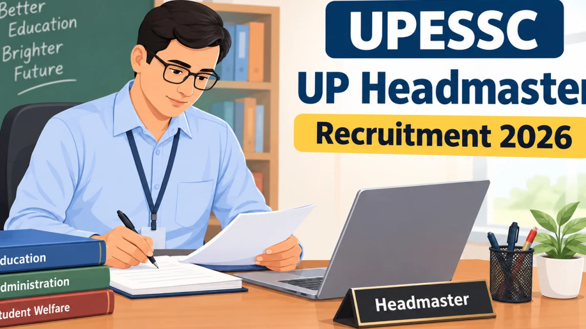 UPESSC UP Headmaster Recruitment 2026