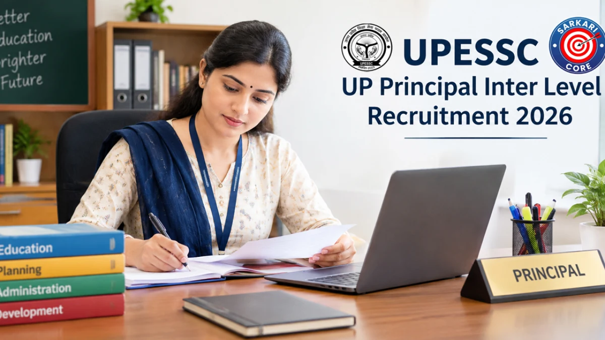 UPESSC UP Principal Inter Level Recruitment 2026