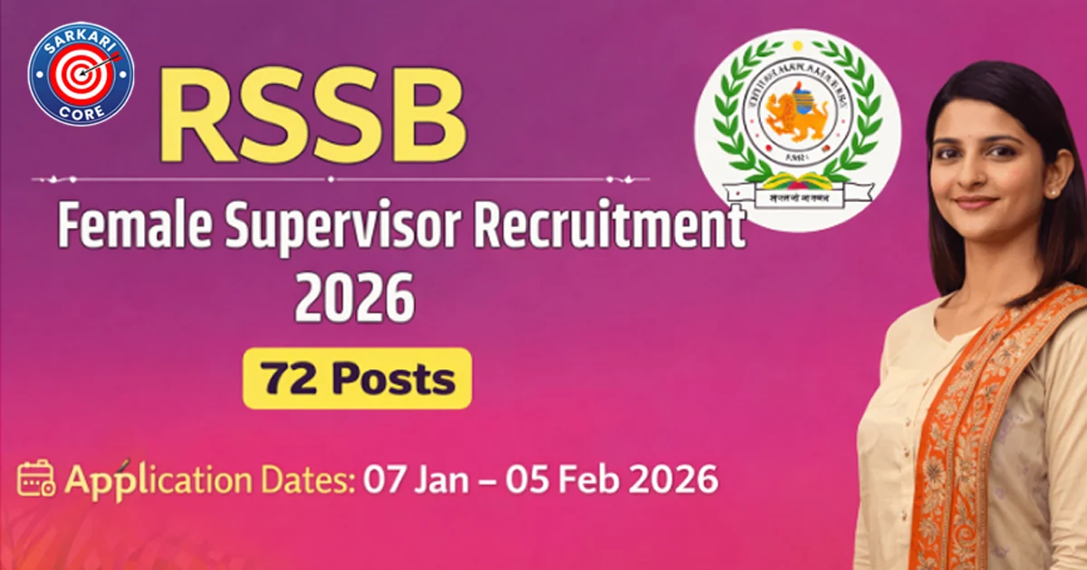 RSSB Female Supervisor Recruitment 2026