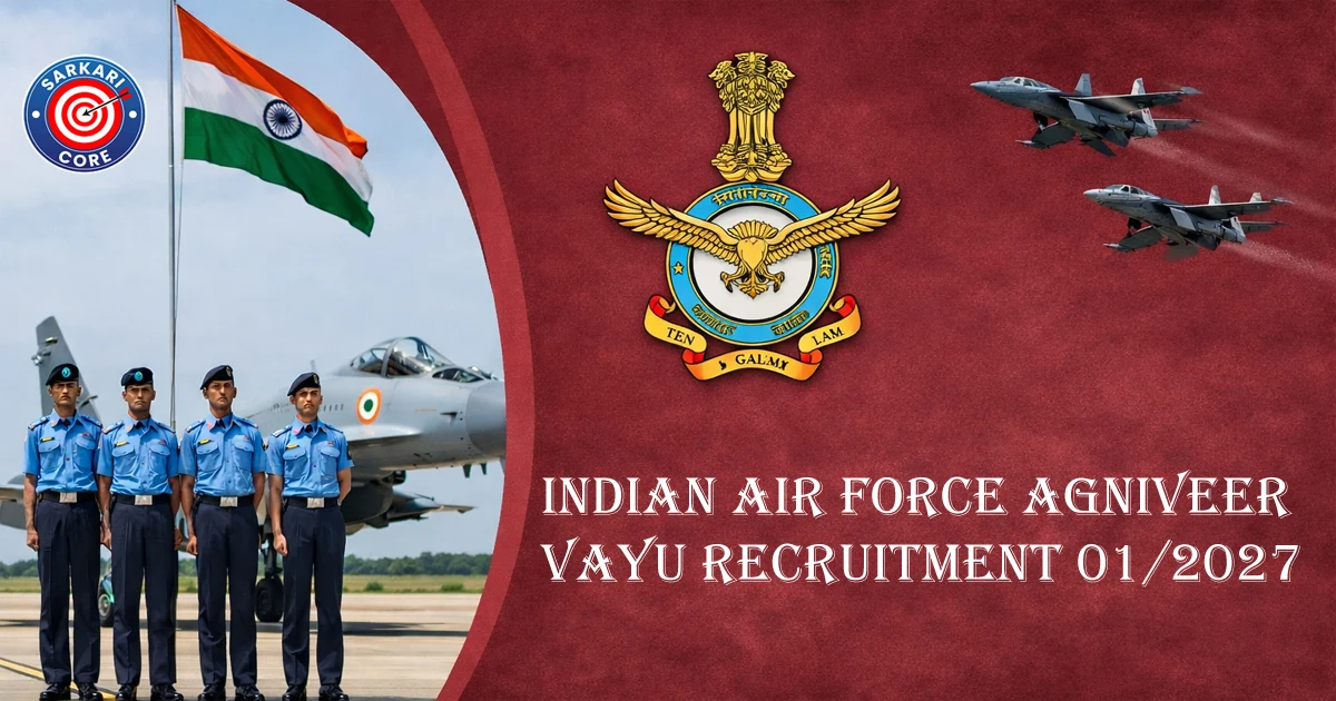 Indian Air Force Agniveer Vayu Recruitment 01/2027